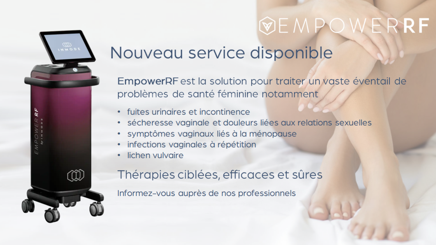 empowerrf - traitement fuites urinaires - santé vaginale
